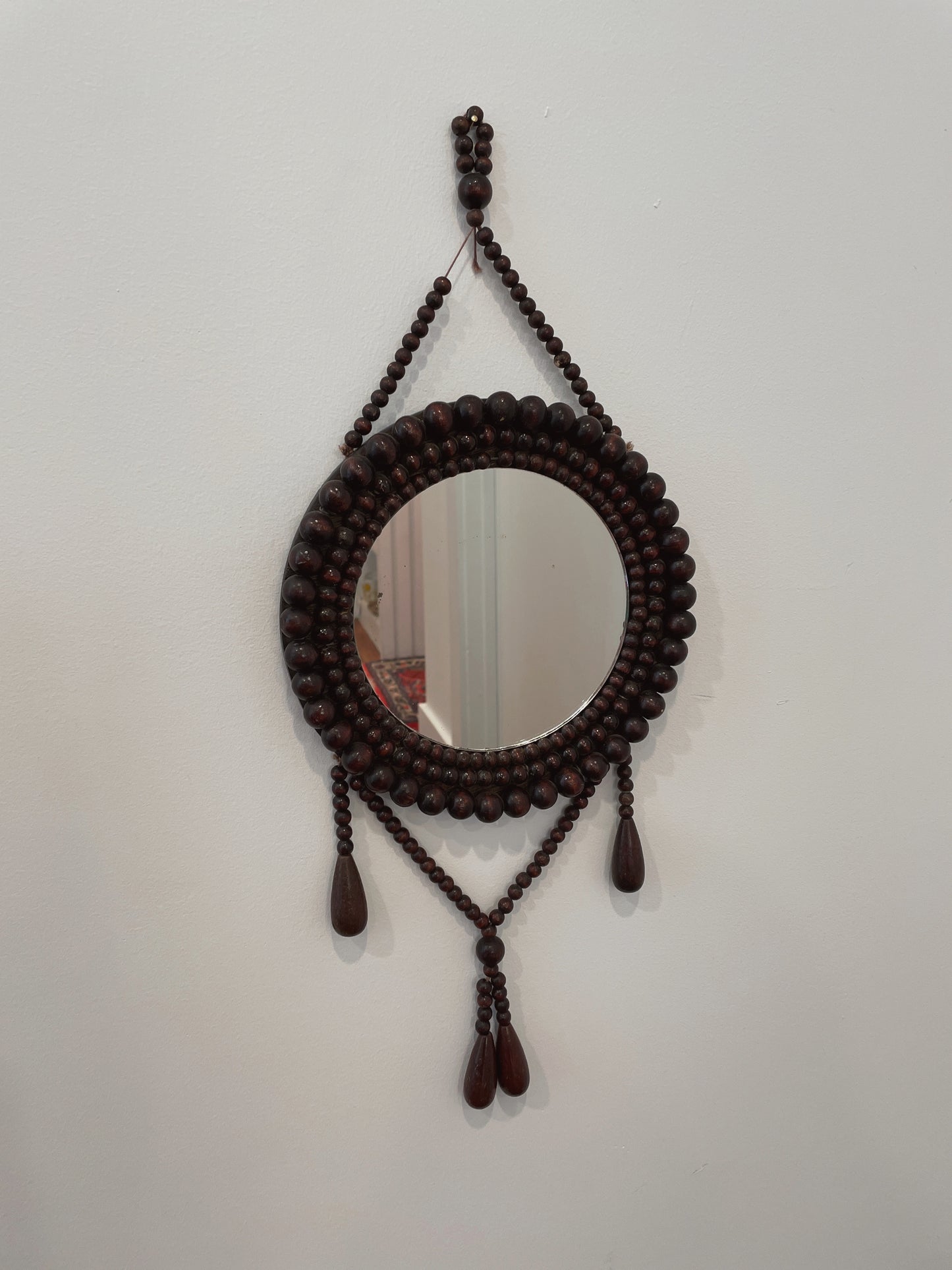 Bohemian Beaded Mirror