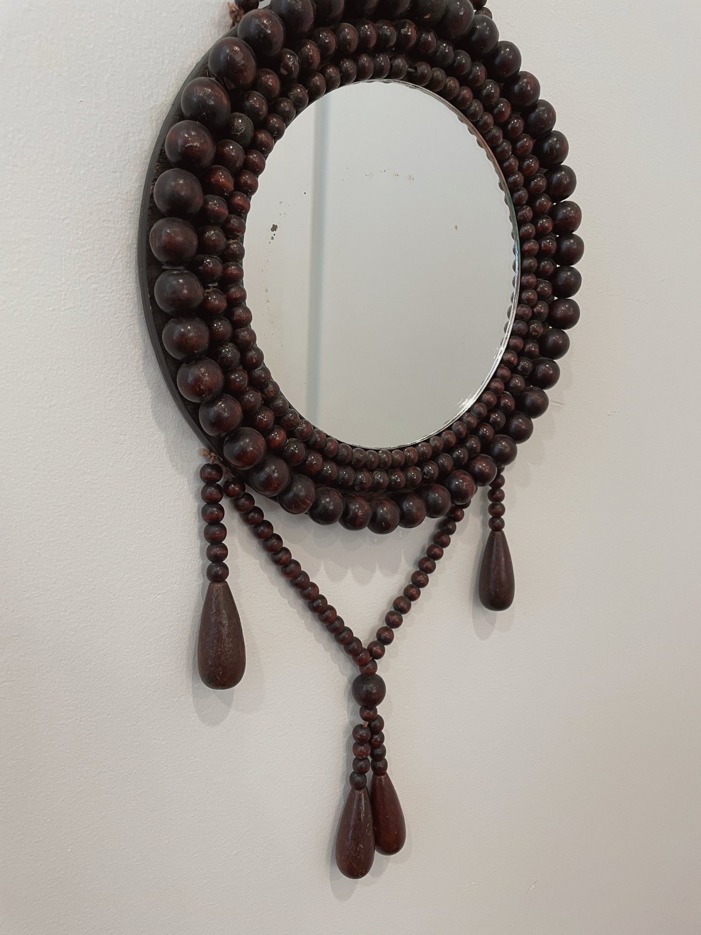 Bohemian Beaded Mirror